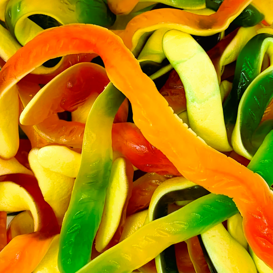 1kg Halal Yellow Bellied Anaconda Snakes Jelly Sweets Bulk Bag Pick n Mix Aladdins Sweets Jellies