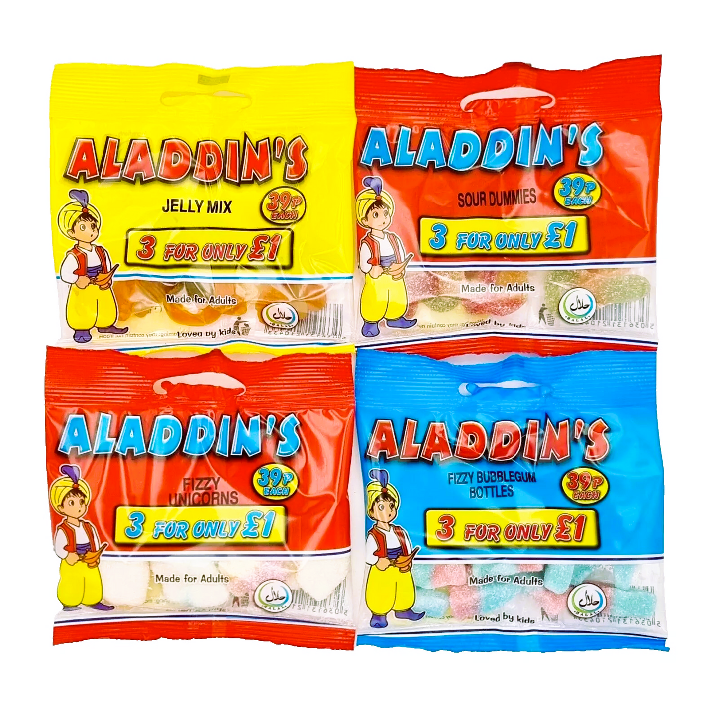 3 FOR 1 ALADDINS SWEETS