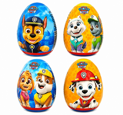 PACK OF 18 HALAL PAW PATROL SURPRISE EGGS RELKON