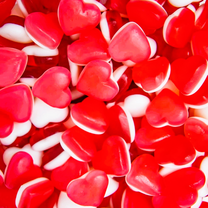 Valentines Day Jelly Red Hearts - Halal - Gummy Sweets 500g - Gifts