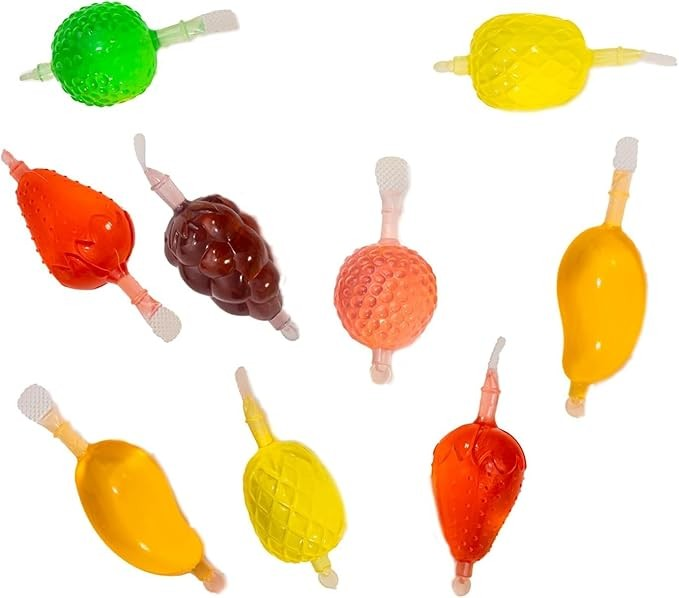 Pack of 12 x 315g Bags Halal Vortex Jelly Pops Fruity Jelly