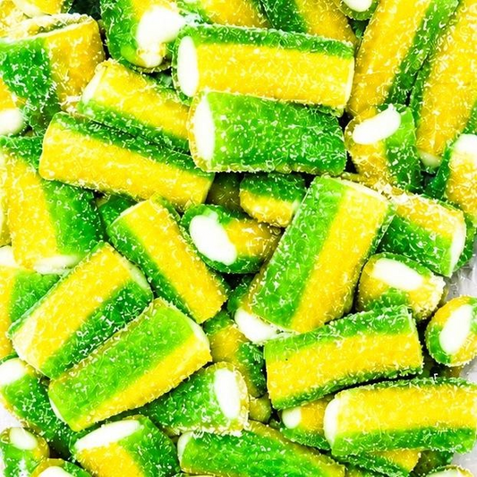 500g & 1kg Sour Apple Liquorice Pencil Tube Bites - Retro Halal Sweets - Kids Party Cones Gifts
