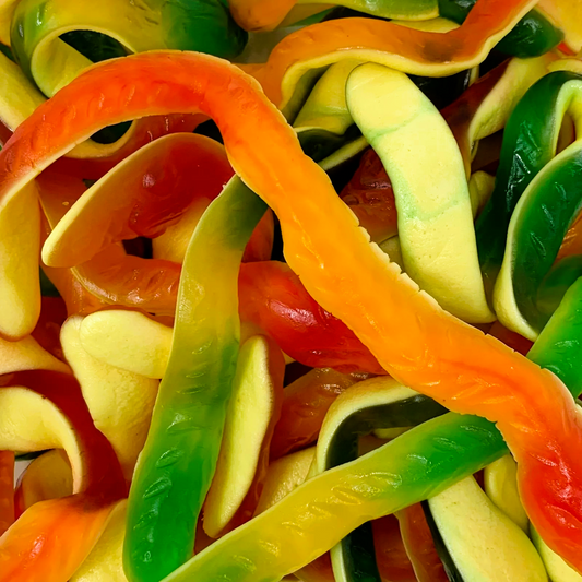 1kg Jelly Anaconda Snakes - Halal Jellies - Aladdins Sweets Bags