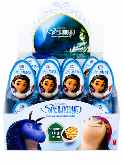 Spellbound Surprise Chocolate Eggs with Toys – Pack of 24