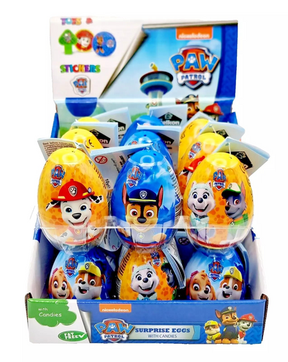 PACK OF 18 HALAL PAW PATROL SURPRISE EGGS