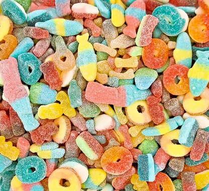 Christmas Sweets - Jelly & Fizzy Pick N Mix 500g - Stocking Fillers & Gifts - Halal