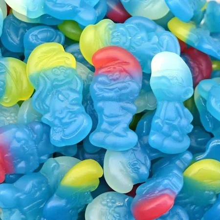 Haribo Smurfs (De Smurfen) Sweet Gummy Jellies 75g bags Vegetarian (Halal suitable)