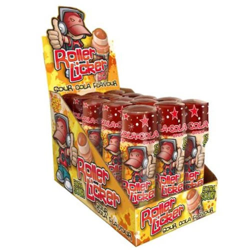 PACK OF 15 HALAL ROLLER LICKER SOUR COLA FLAVOUR