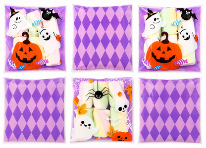 Halloween Pre-Filled Sweets - Marshmallow 30g Bags - Spooky Trick or Treat - Halal Party Bag Gifts
