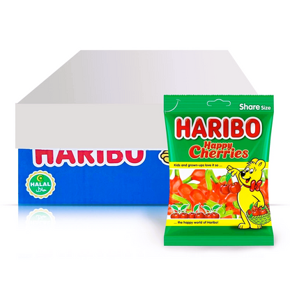 Haribo Happy Cherries Halal 100g Bags