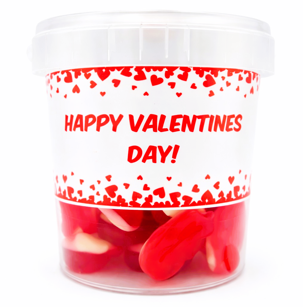 Valentines Day Jelly Red Hearts - Halal - Gummy Sweets 500g - Gifts