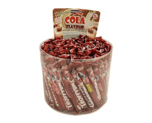 PACK OF 125 HALAL TROFFYUM COLA FLAVOUR CHEW STICKS