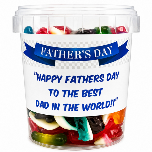 Father's Day Sweets - 500g Jelly & Fizzy Jellies Retro Pick N Mix Gifts Halal