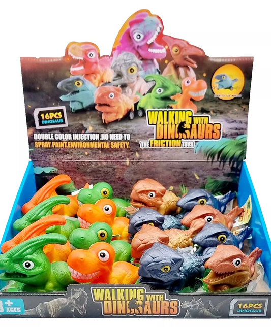 PACK OF 16 WALKING WITH DINOSAURUS TOYS