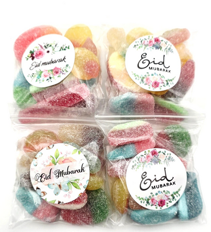 Eid Mubarak Party Bag Gift Favours – Jellies & Fizzy Pick N Mix Halal Jelly Sweets