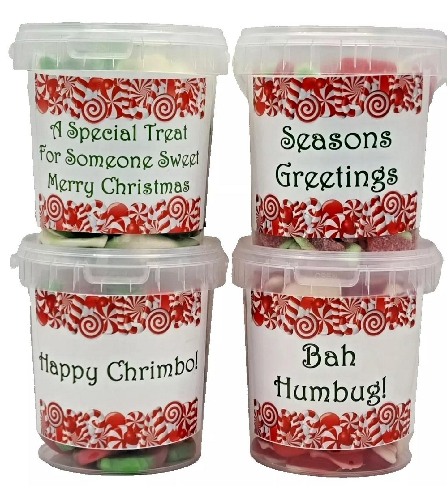 Christmas Sweets - Jelly & Fizzy Pick N Mix 500g - Stocking Fillers & Gifts - Halal