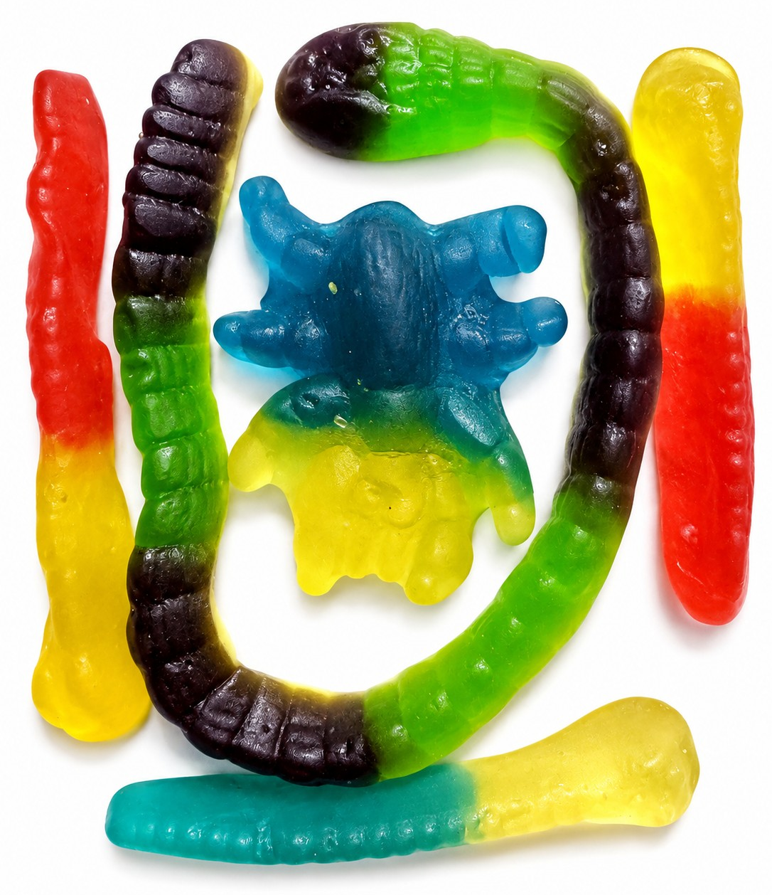 Halloween Pre-Filled Sweets Jelly 50g Bags - Spooky Trick or Treat - Halal Party Bag Gifts