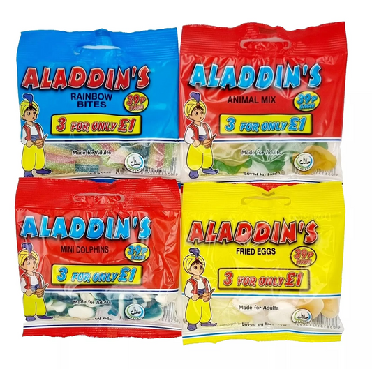 3 FOR 1 ALADDINS SWEETS