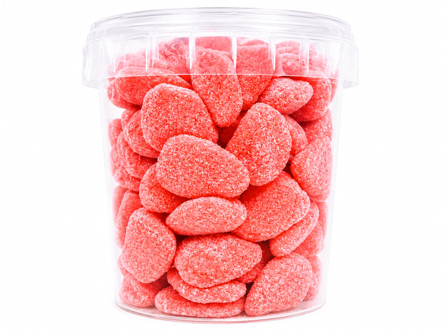 500g - 1kg Sour Strawberry Foams - Halal - Aladdins Sweets - Retro Pick n Mix Jellies